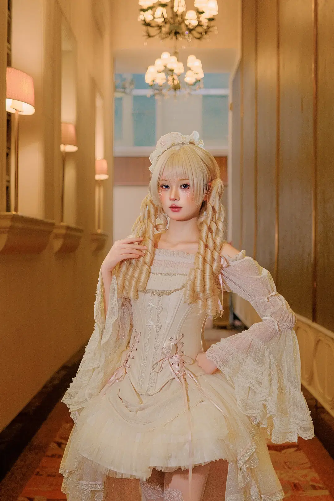 沈沢が魅せるロココ宮廷風ロリータ写真 - 蒜Suan - 4枚目