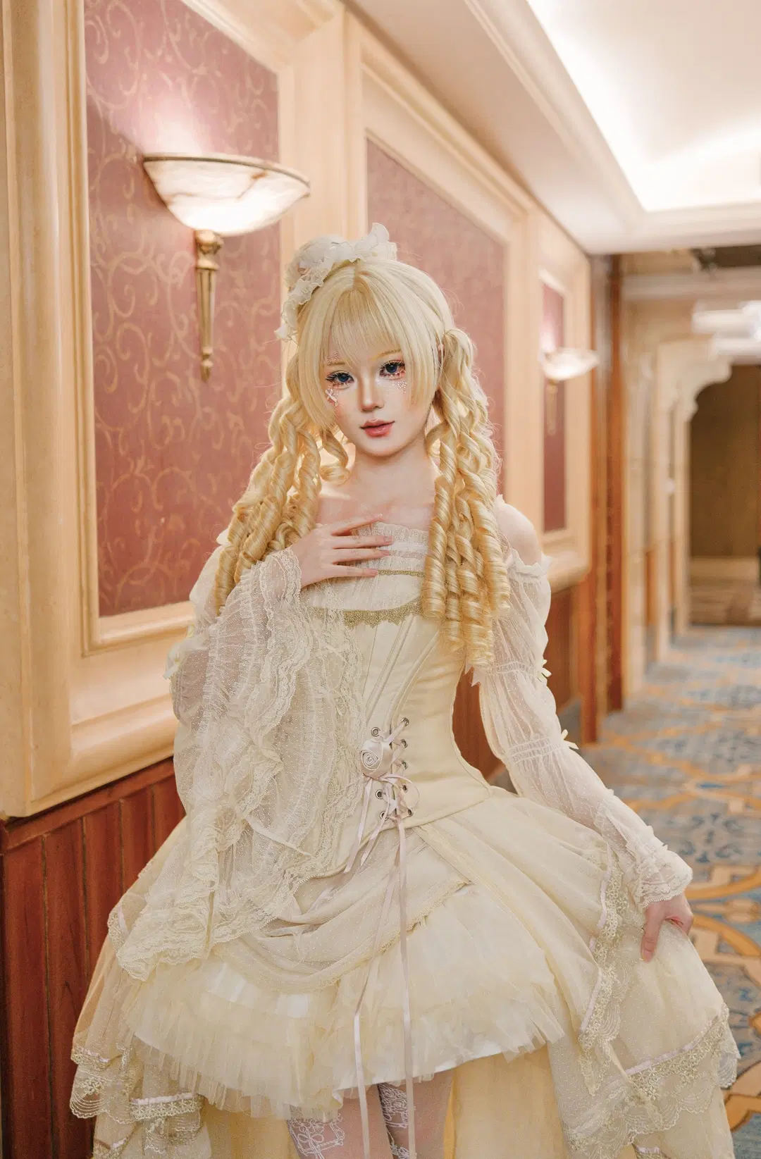沈沢が魅せるロココ宮廷風ロリータ写真 - 蒜Suan - 7枚目