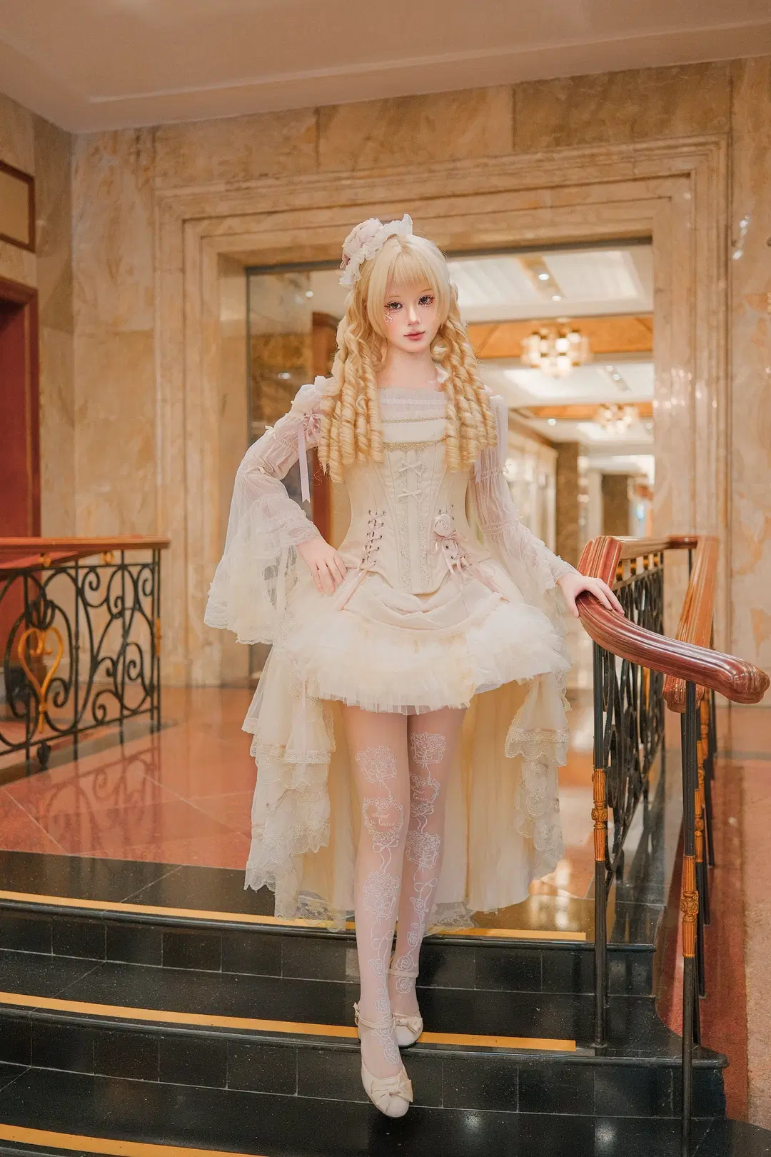 沈沢が魅せるロココ宮廷風ロリータ写真 - 蒜Suan - 8枚目