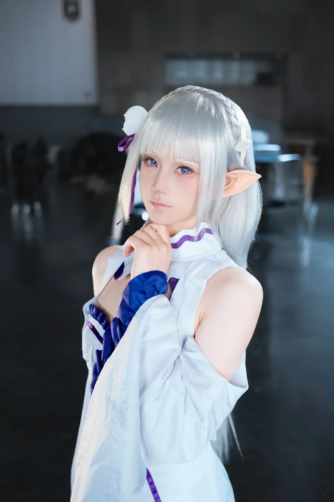 爱蜜莉雅cos, 精灵耳cos, Re:从零开始的异世界生活, EMT, 栗栗鼠cos