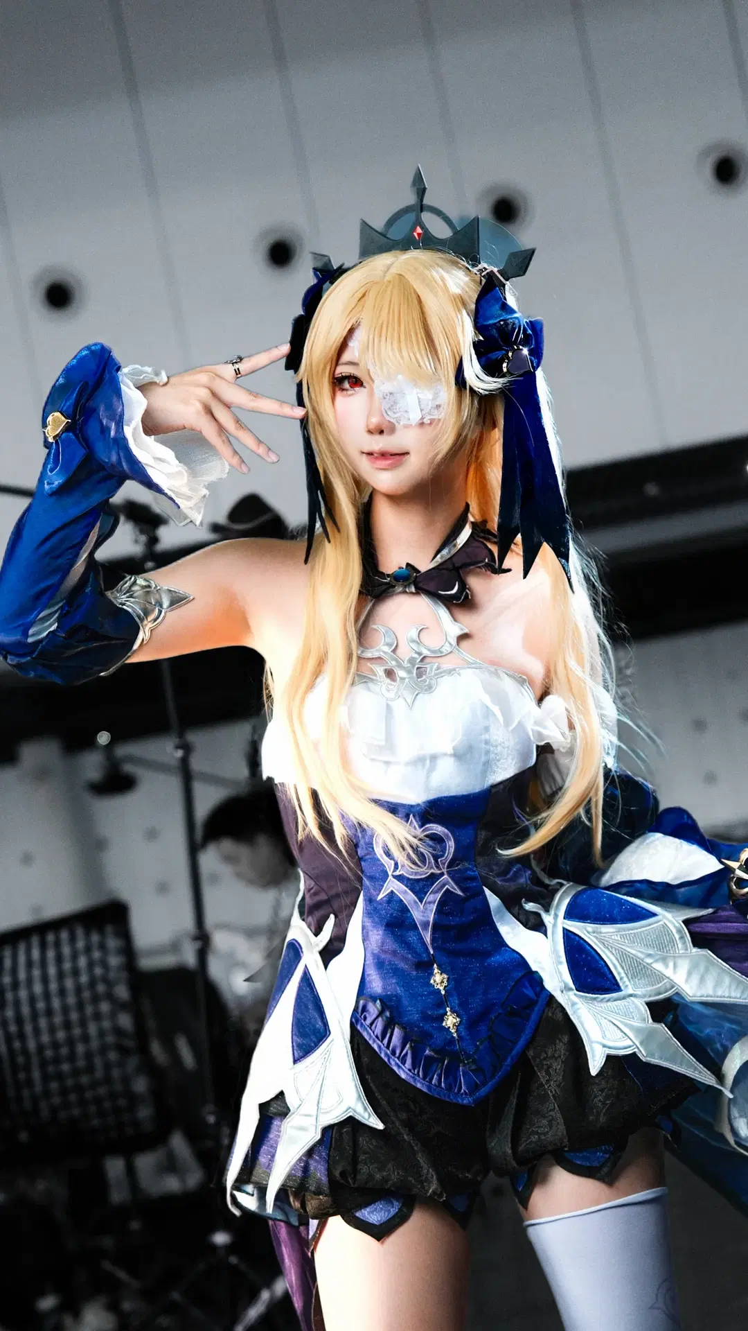 【菲谢尔cos】吾乃高贵的断罪皇女，原神中二之魂觉醒 - 蒜Suan - 第2张