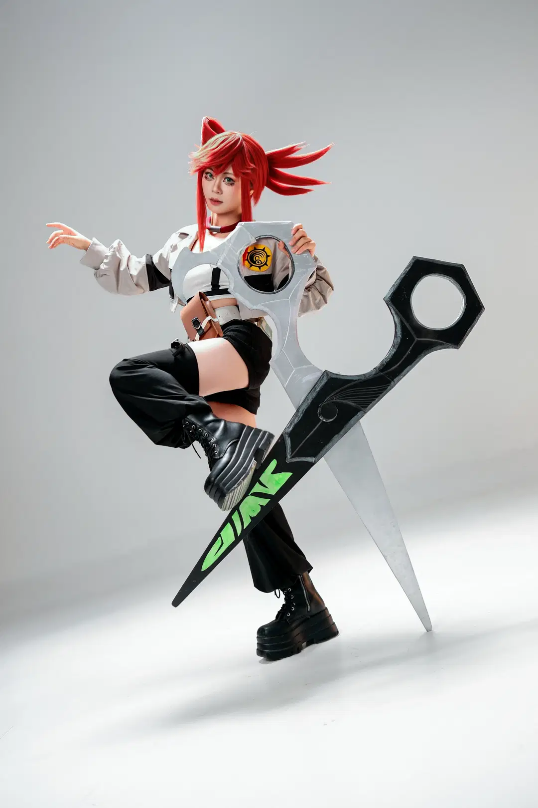 【リヨウ コスプレ】ガチアクタ ガチアクタの大剣チャレンジ - 蒜Suan - 2枚目
