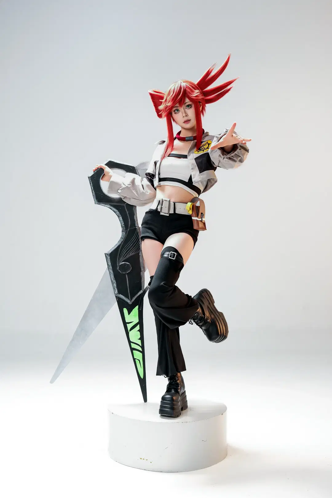 【リヨウ コスプレ】ガチアクタ ガチアクタの大剣チャレンジ - 蒜Suan - 3枚目