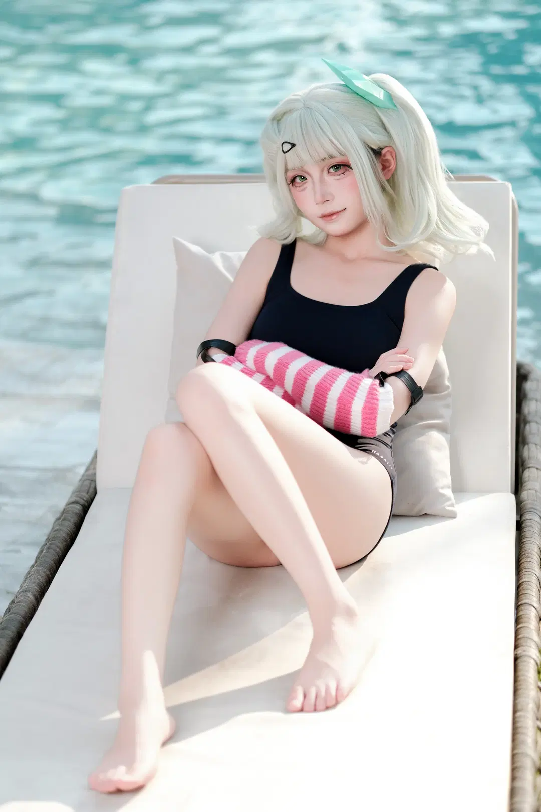 绝区零, 二次元少女, 泳装cos, 千夏蕾咪cos, zzz