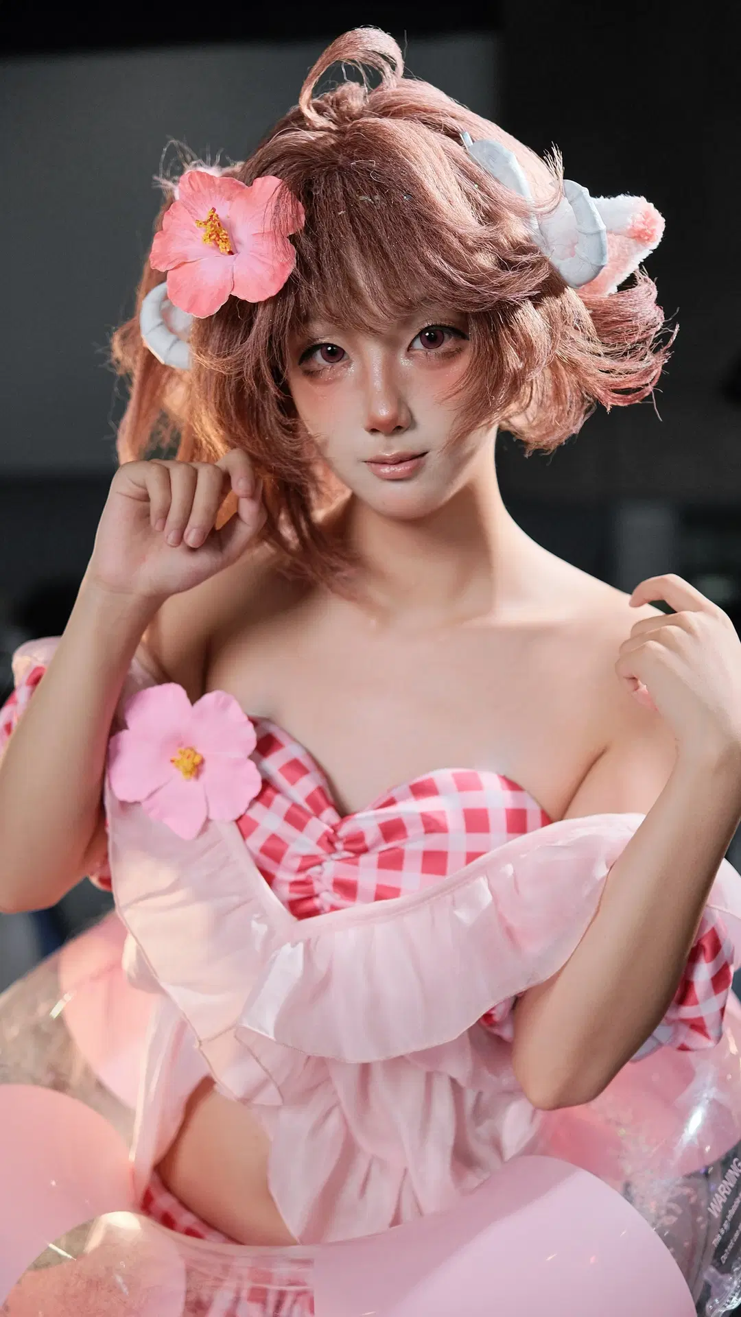【艾雅法拉cos】明日方舟夏日泳装搭配分享 - 蒜Suan - 第2张