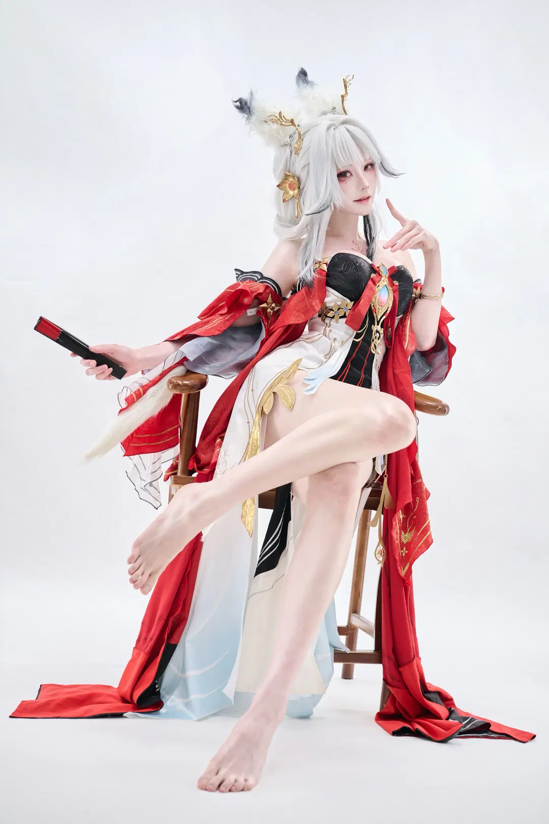 鸣潮, cosplay, 二次元摄影, 心月狐cos, 御者