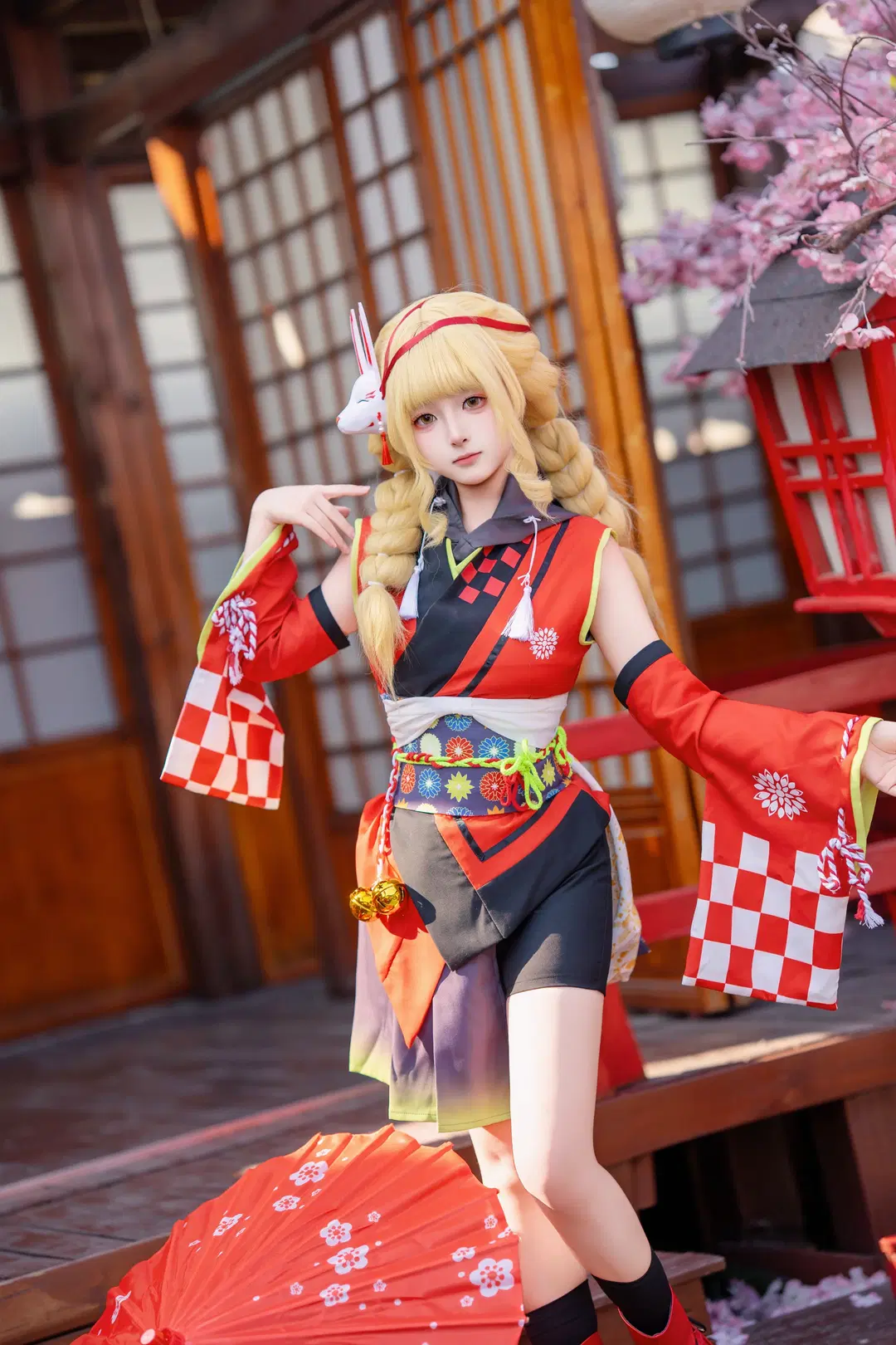 【藤田ことね コスプレ】『学園アイドルマスター』「冠菊」スタイリング撮影記録 - 灵白 - 9枚目
