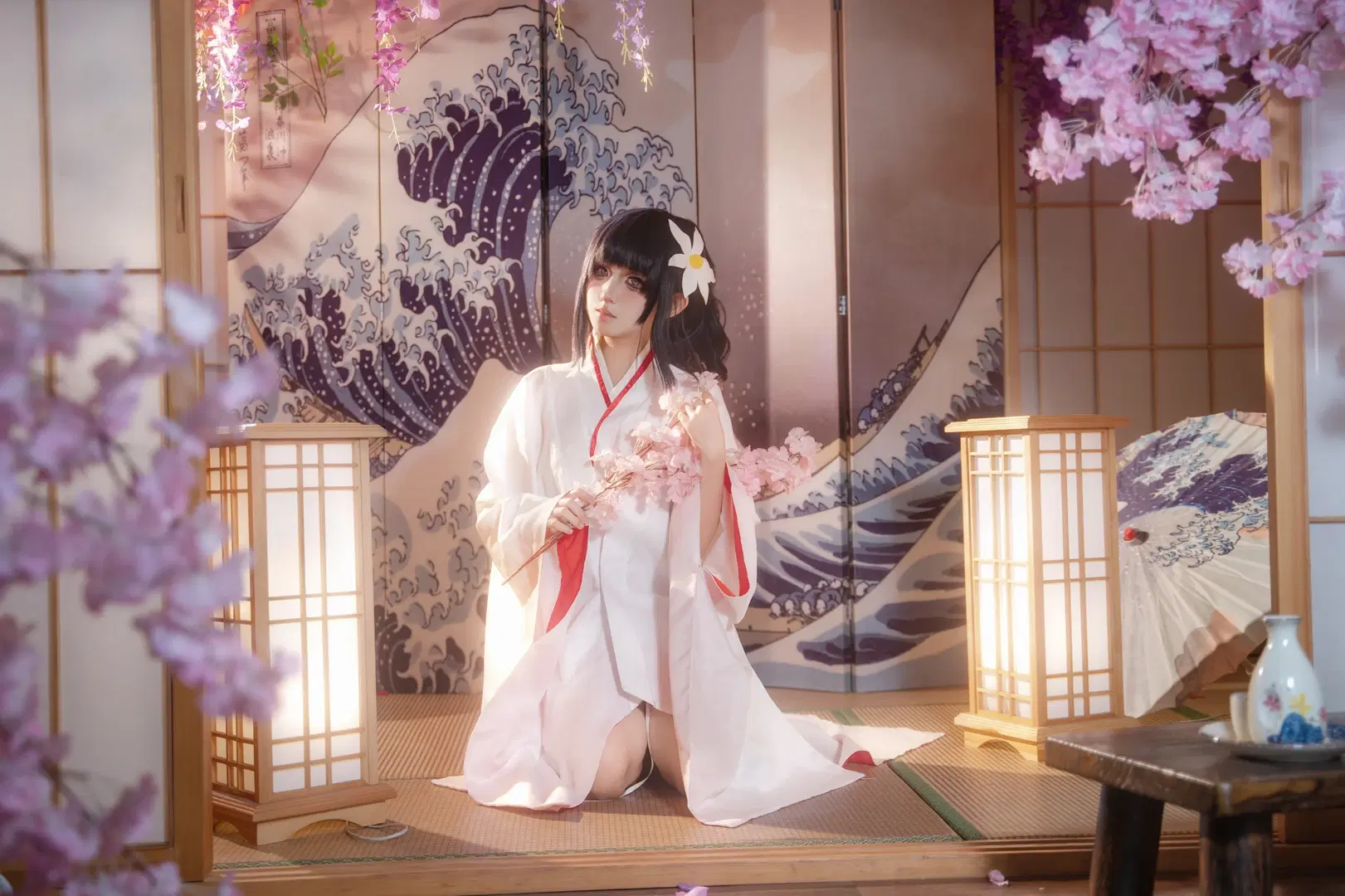和风写真, 樱花写真, 雏田cos, 白无垢, 东莞cos约拍