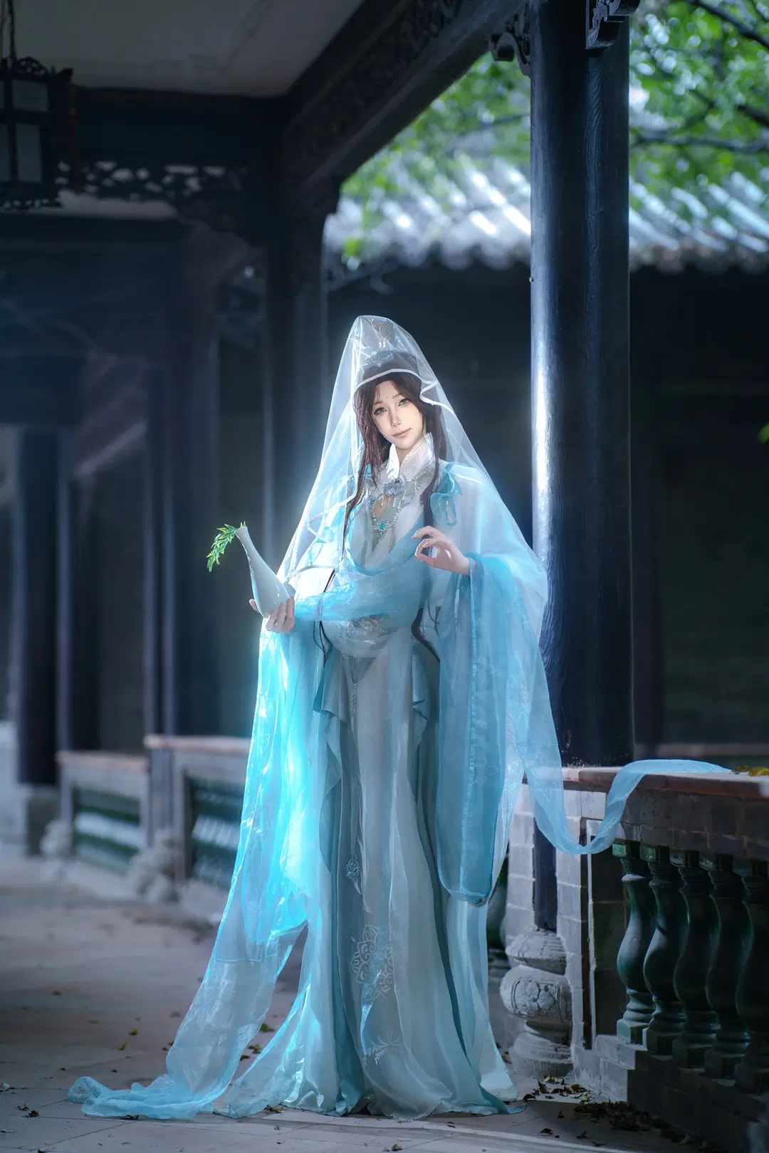 古风摄影, 东莞约拍, 代号鸢, 陈登cos, 珠光调妆容