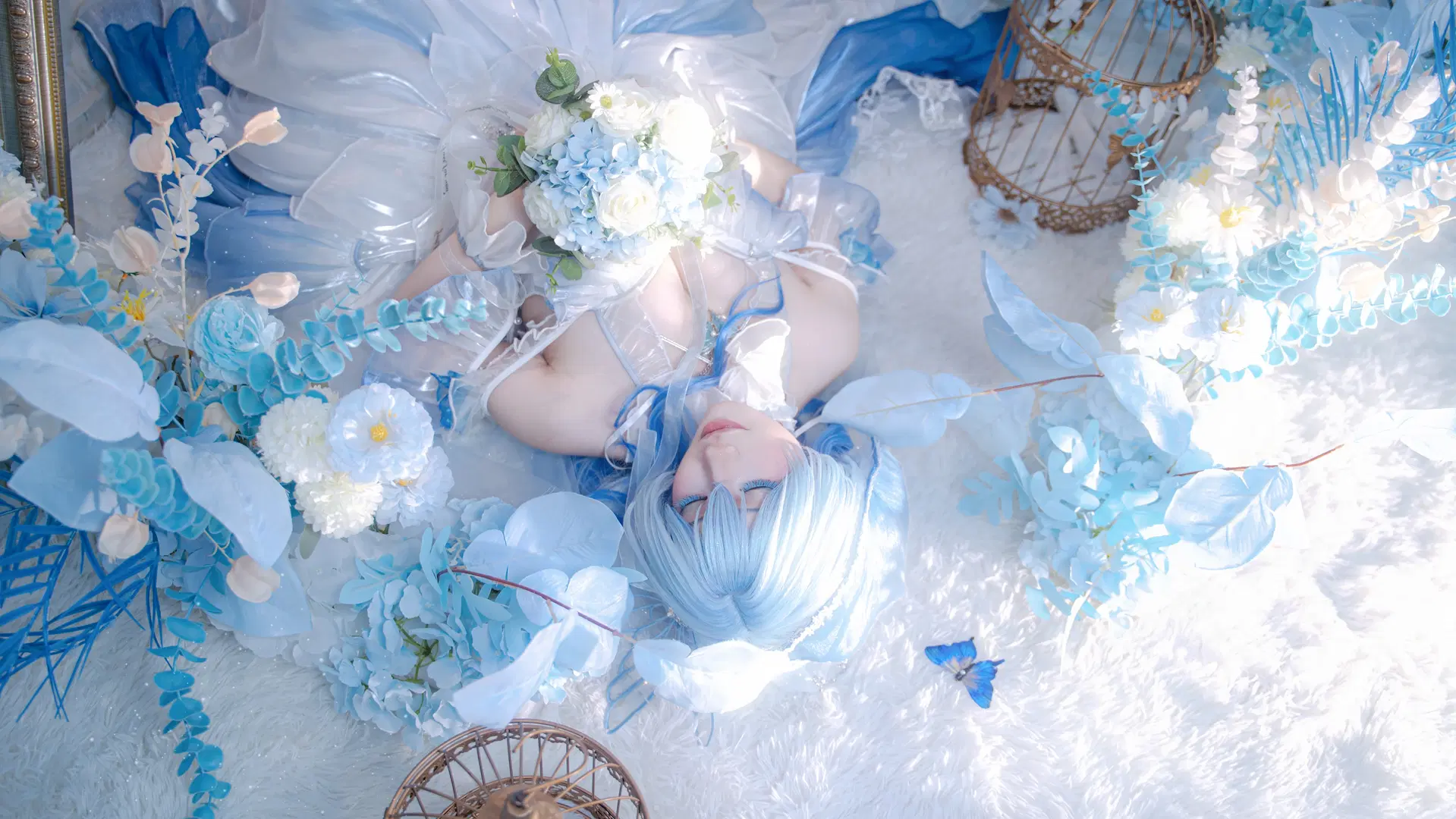 【守岸人cos】蓝白渐变的梦幻乐章 - 叶彦 - 第2张