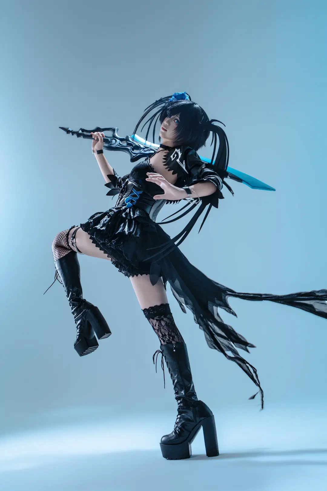 Dark Gothic Style and Cyberpunk Sci-Fi: Multi-Style Cosplay Behind-the-Scenes Sharing by 笙笙ovo - Image 14