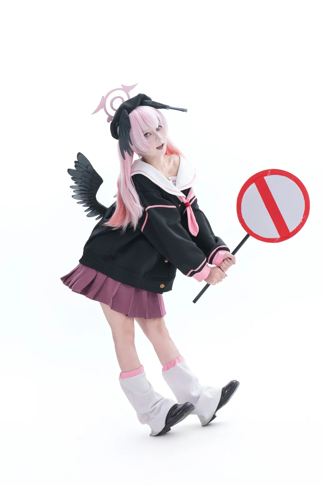 【下江コハル コスプレ】ブルーアーカイブ白ホリ撮影、コハルは本当にちゃんと勉強してるもん！ - 笙笙ovo - 5枚目