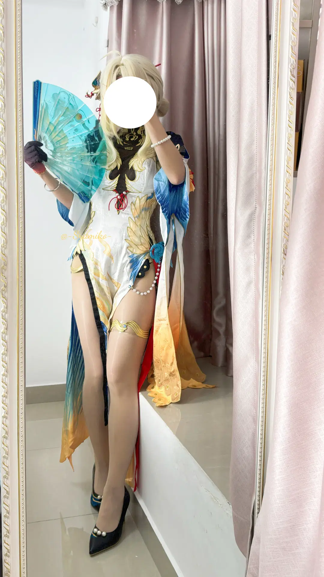 鸣潮, 二次元cosplay, 国风服饰, 穗穗cos, 试衣返图