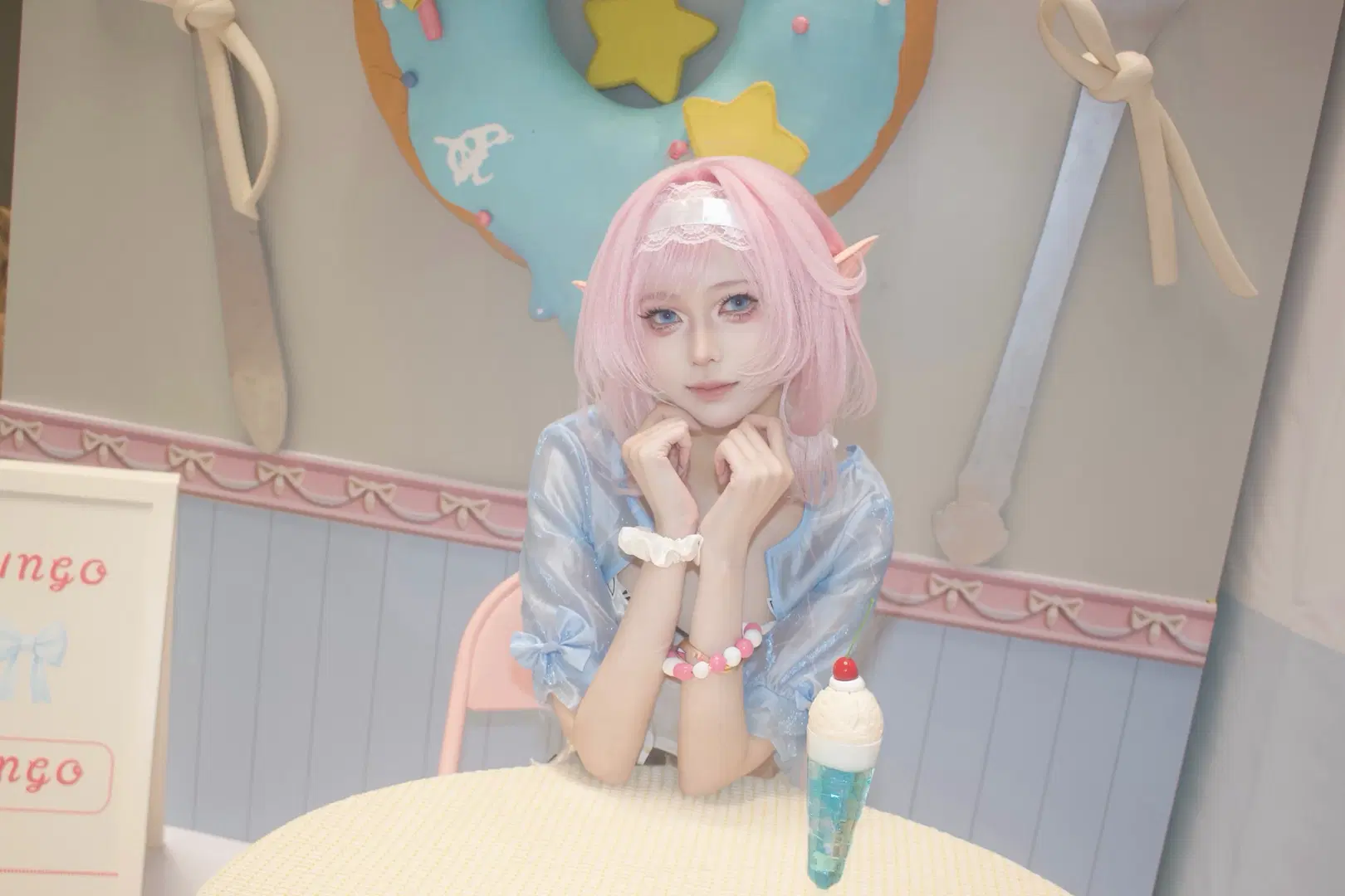 [Elysia Cosplay] Honkai Impact 3rd: Miss Pink Elf's summer vacation invitation by 三春早纪 - Image 3