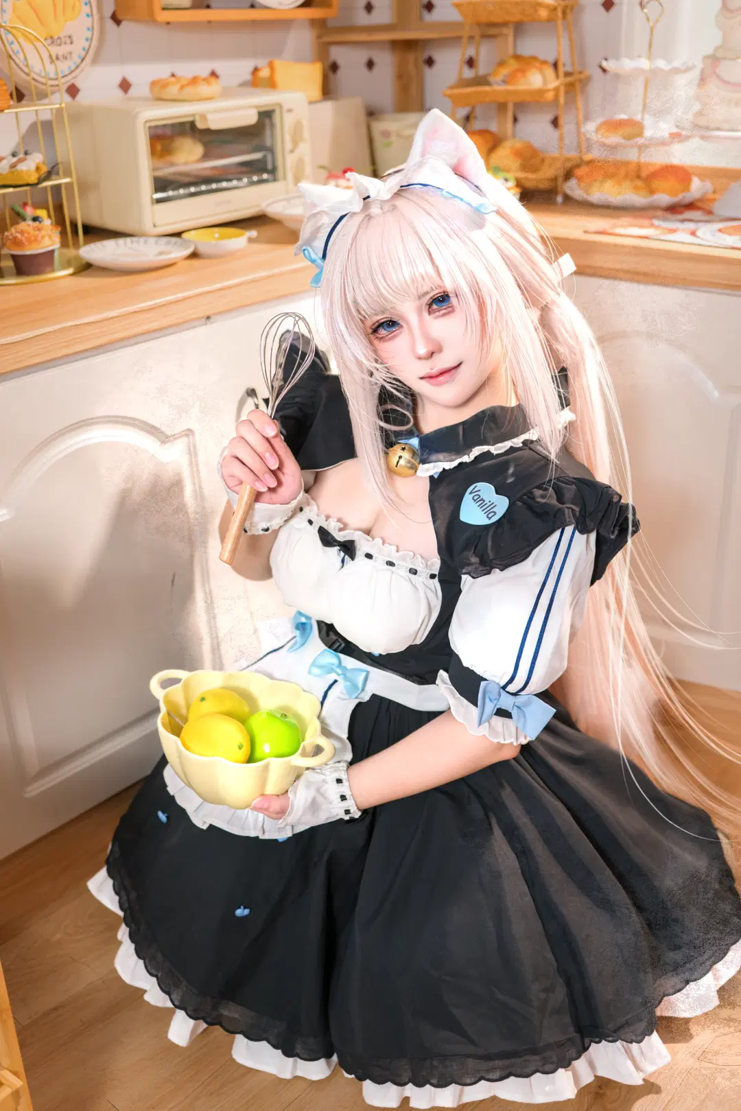 【香子蘭cos】巧克力與香子蘭貓娘樂園，烘焙廚房的甜蜜陪伴 - 瞌睡羊 - 第3張