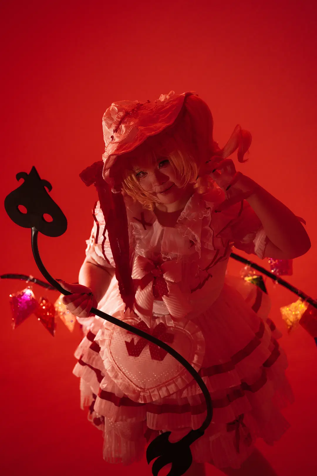 【芙兰朵露cos】红调暗黑风的原片素材分享 - 瞌睡羊 - 第15张