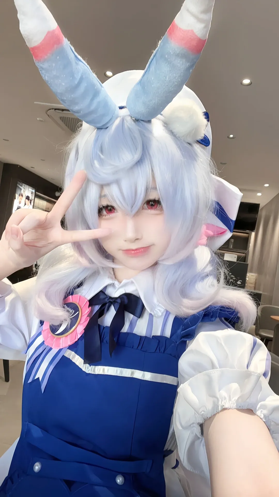 二次元, 原神, cosplay, 希格雯cos, 瑞幸咖啡 - 第2张