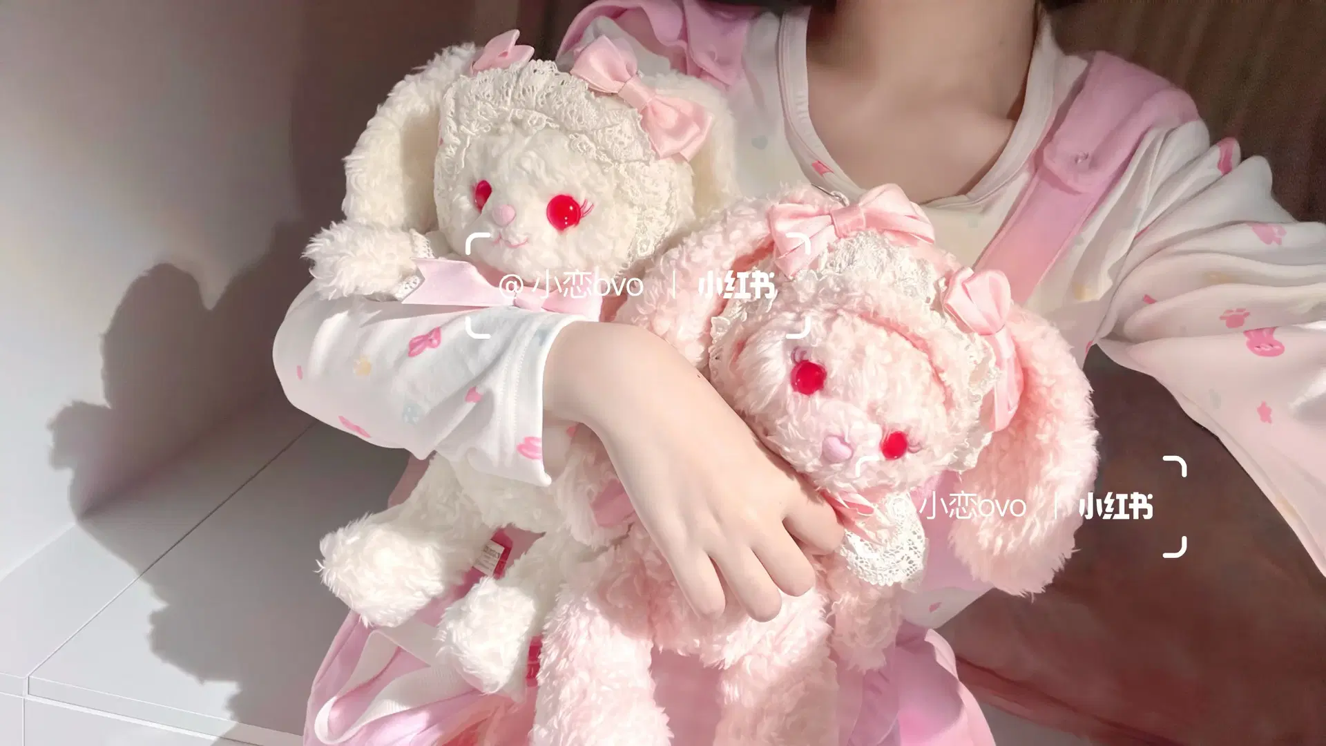 美乐蒂女儿服穿搭 粉色背带裤与白丝真的太可爱了 - 小恋ovo - 第3张