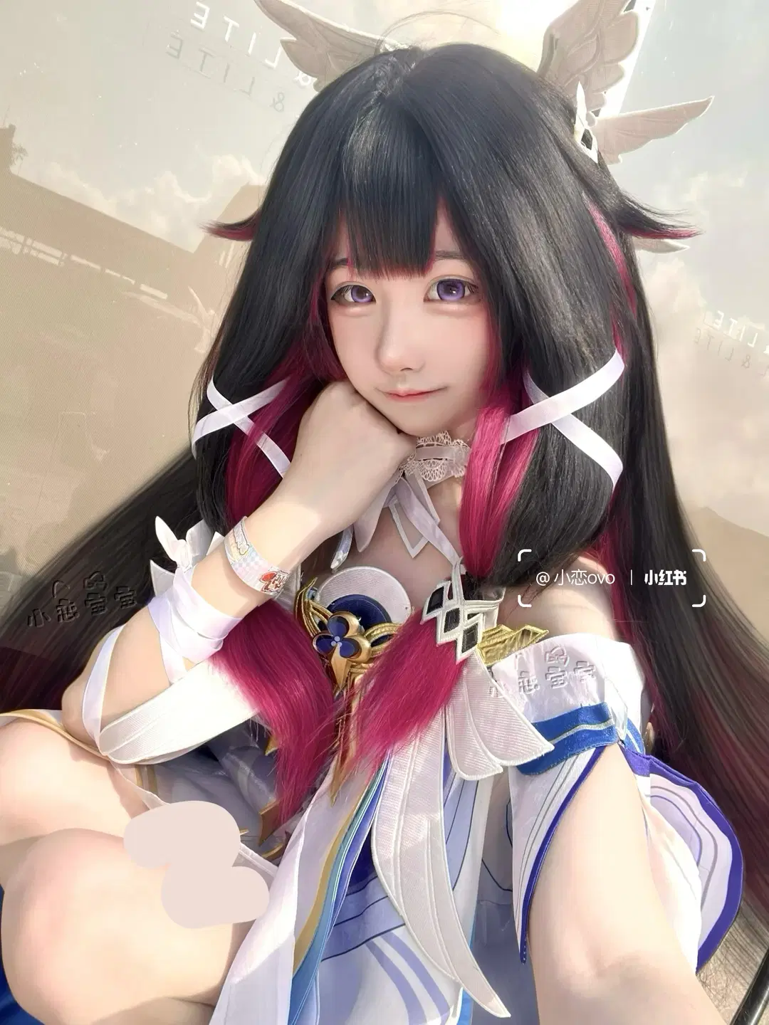 【哥倫比婭cos】原神少女的中秋祈願 - 小恋ovo - 第4張