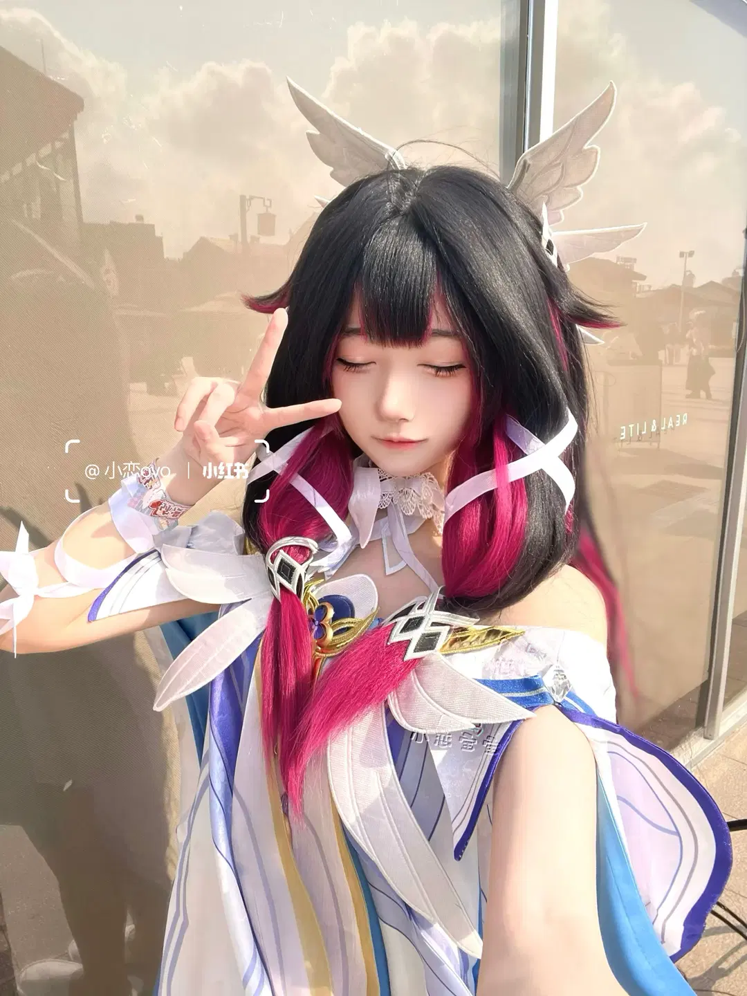 【哥倫比婭cos】原神少女的中秋祈願 - 小恋ovo - 第5張