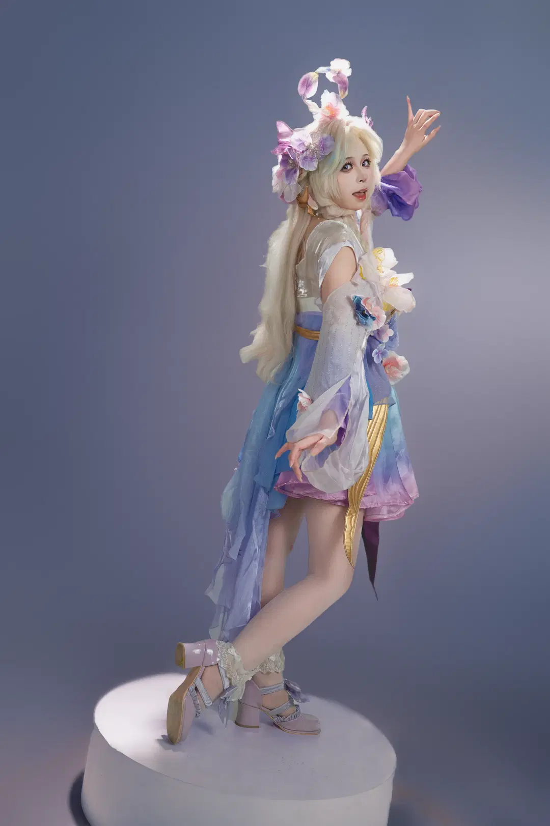 【ドリア コスプレ】『オナー・オブ・キングス』幻珠の鮫人：色彩の階調と質感の再現美 - 小雨幺幺零 - 4枚目