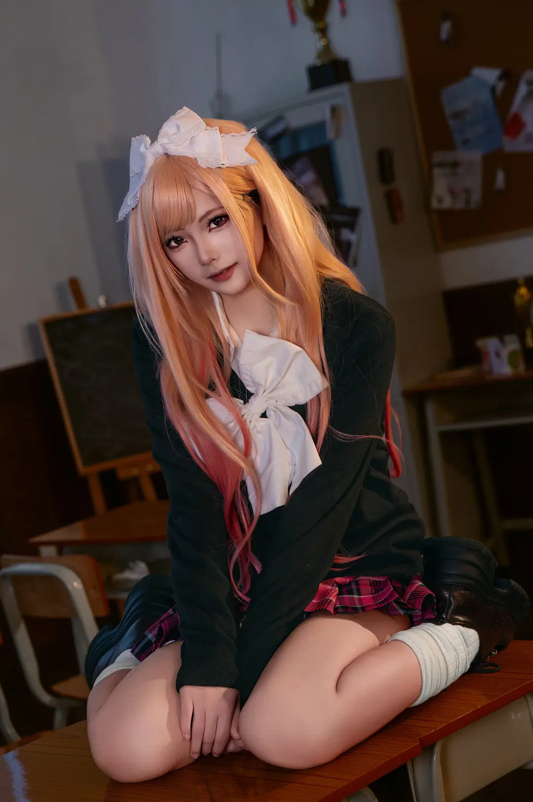 【喜多川海梦cos】深夜教室里的青春与活力 - 小雨幺幺零 - 第8张
