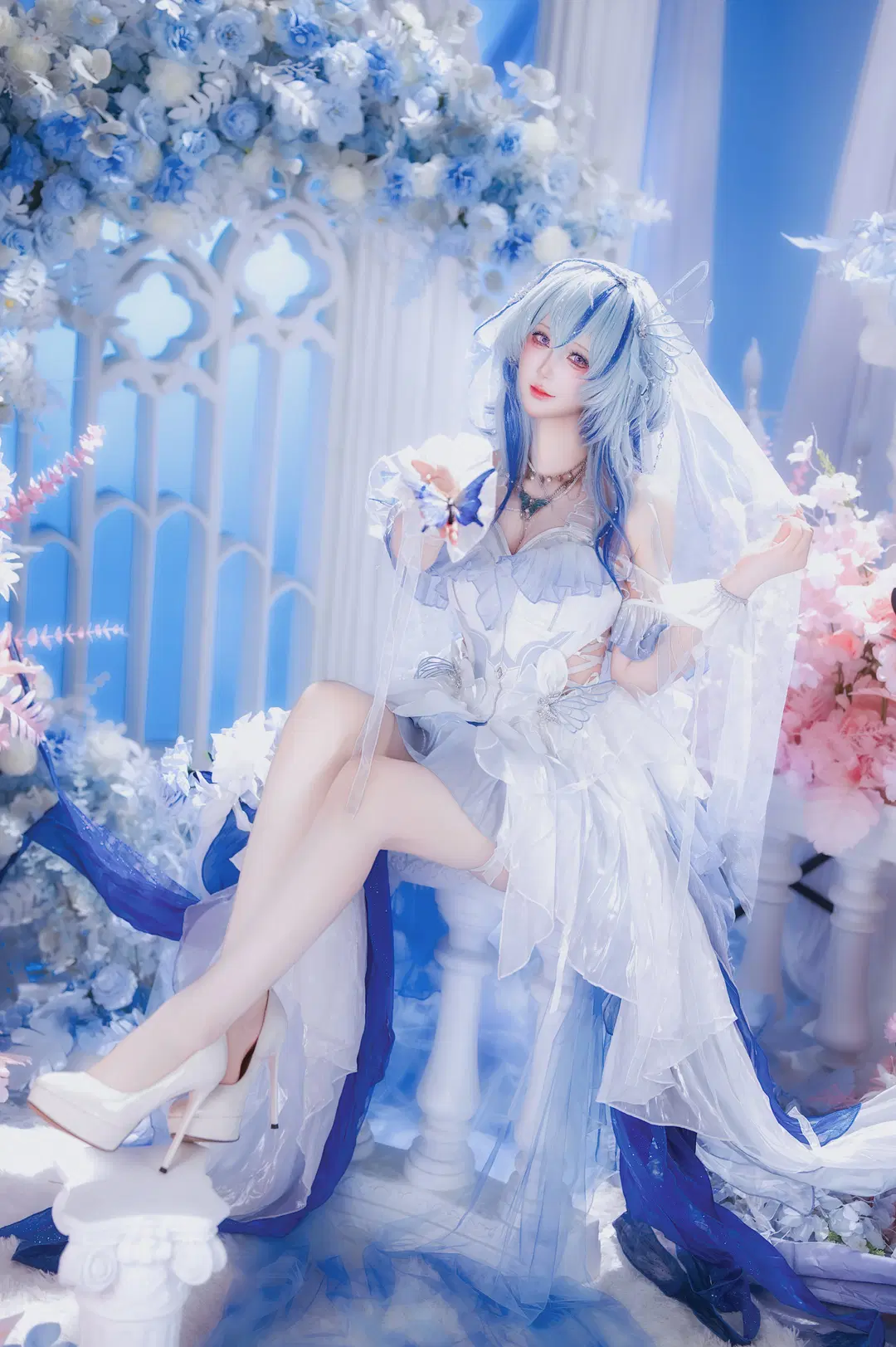【守岸人cos】蓝白交织的静谧海岸 - 圣骑绯月 - 第2张