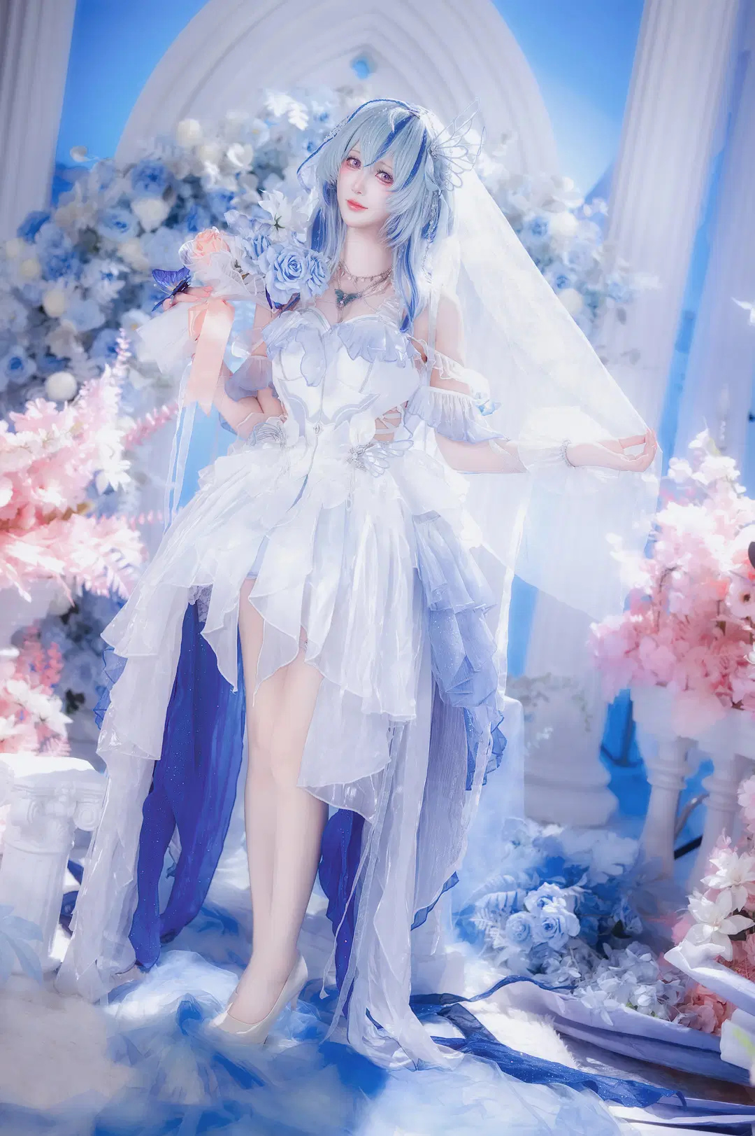【守岸人cos】蓝白交织的静谧海岸 - 圣骑绯月 - 第4张