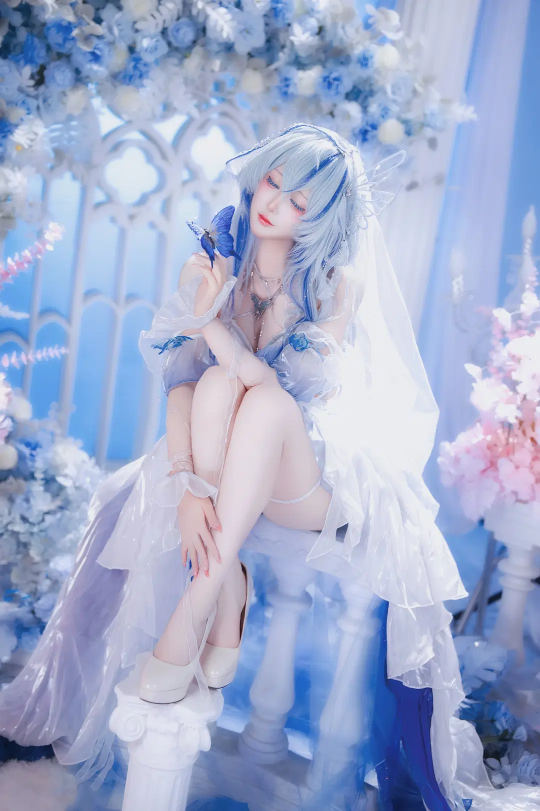 【守岸人cos】蓝白交织的静谧海岸 - 圣骑绯月 - 第6张