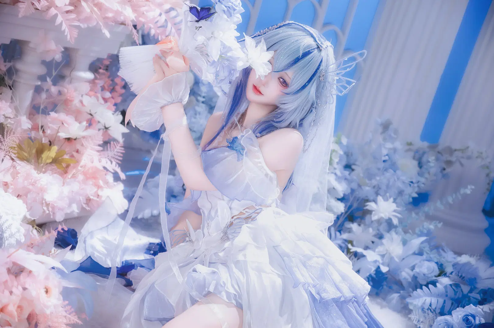 【守岸人cos】蓝白交织的静谧海岸 - 圣骑绯月 - 第7张