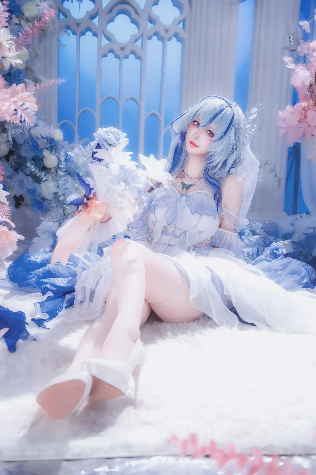 【守岸人cos】蓝白交织的静谧海岸 - 圣骑绯月 - 第8张
