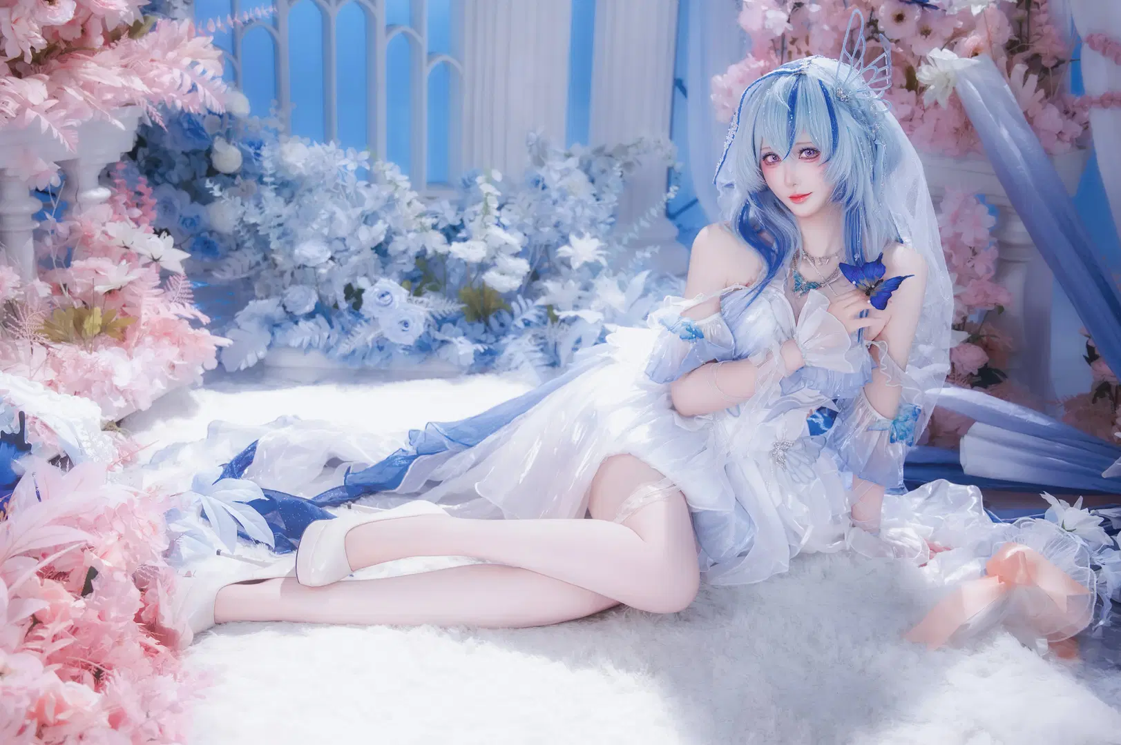 【守岸人cos】蓝白交织的静谧海岸 - 圣骑绯月 - 第9张