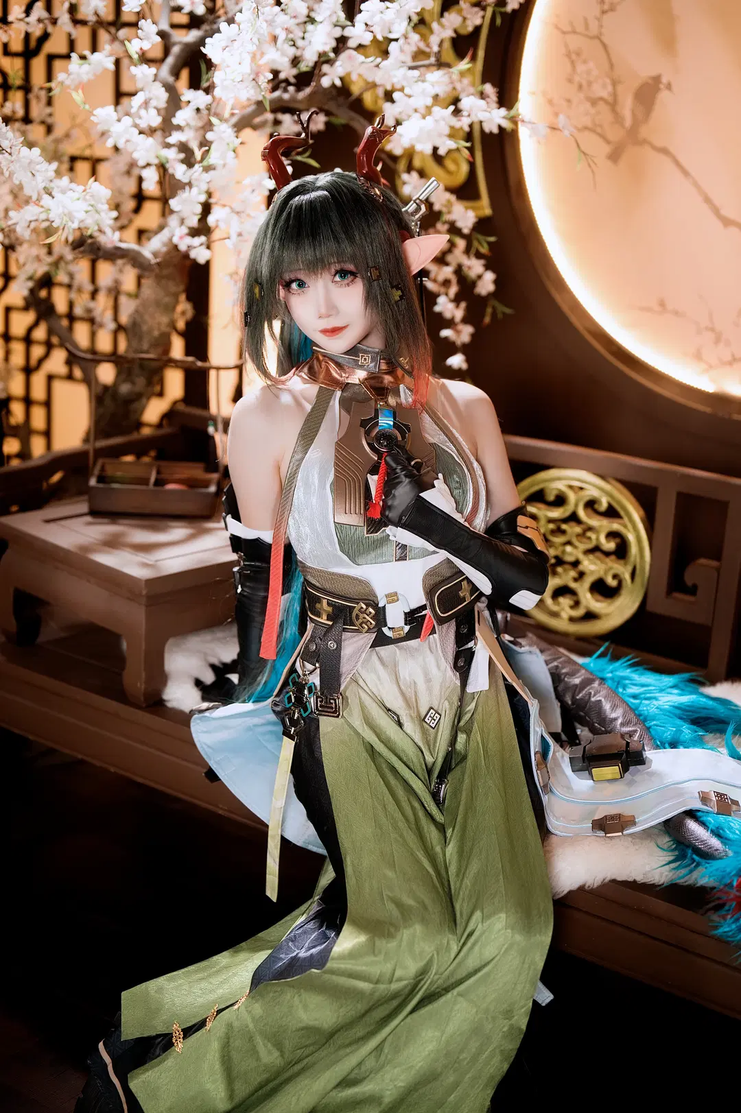 【ゾアン・ファンイ コスプレ】『アークナイツ：エンドフィールド』重厚なメカ装甲と大剣が魅せる圧倒的質感 - 圣骑绯月 - 10枚目