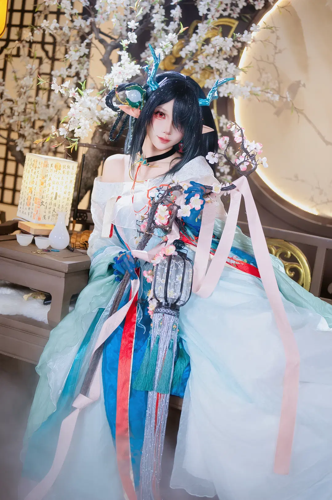 アークナイツ, 古風コスプレ, 中国風写真, シーコスプレ, 青玉硯