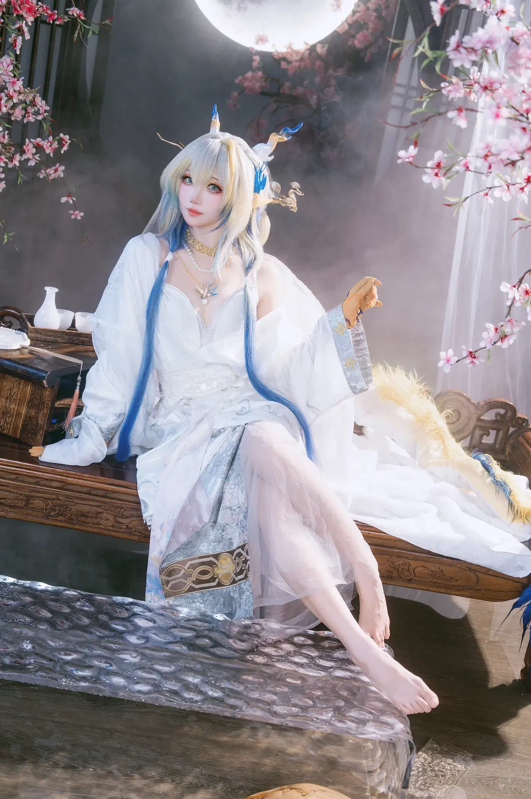 【黍cos】明日方舟音律聯覺的仙氣演繹 - 圣骑绯月 - 第6張