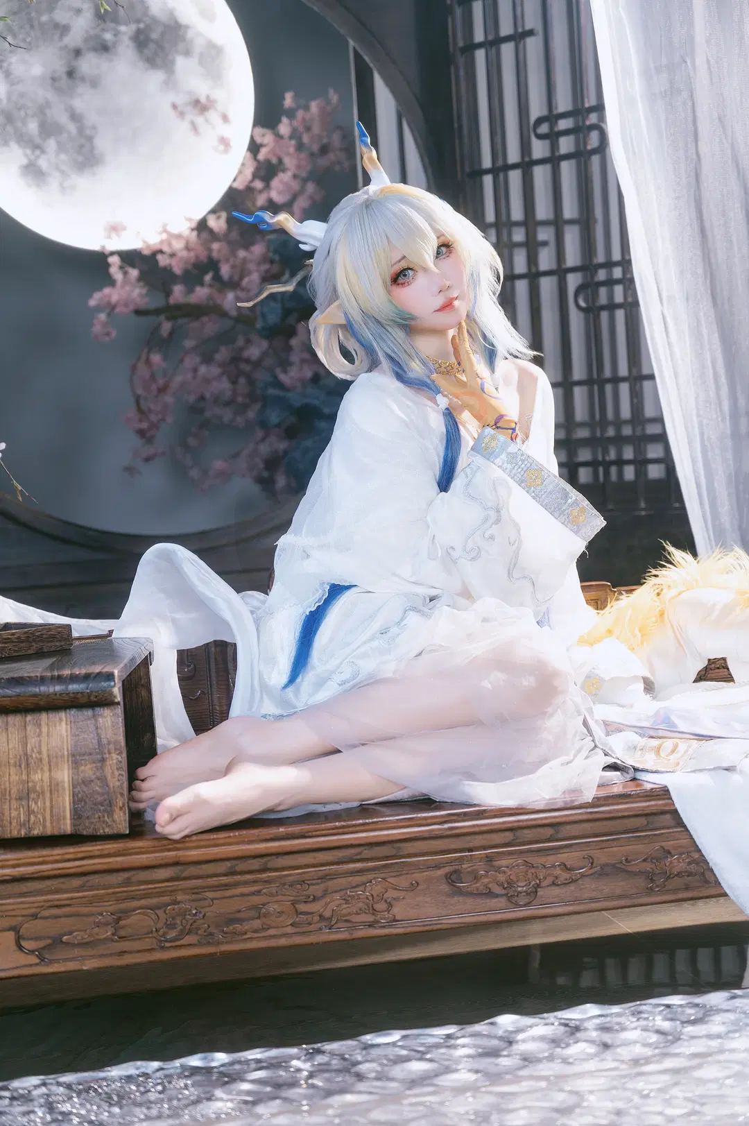 【黍cos】明日方舟音律聯覺的仙氣演繹 - 圣骑绯月 - 第9張