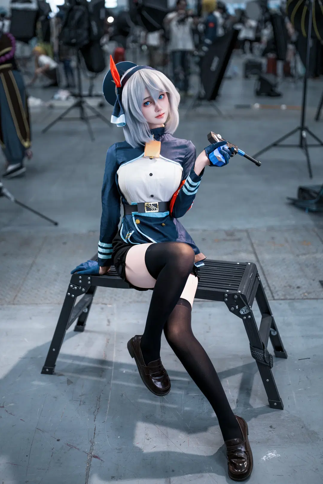 【天雨アコ コスプレ】ブルーアーカイブ 先生、至急ご相談したい案件があります - 晨昏光影 - 4枚目