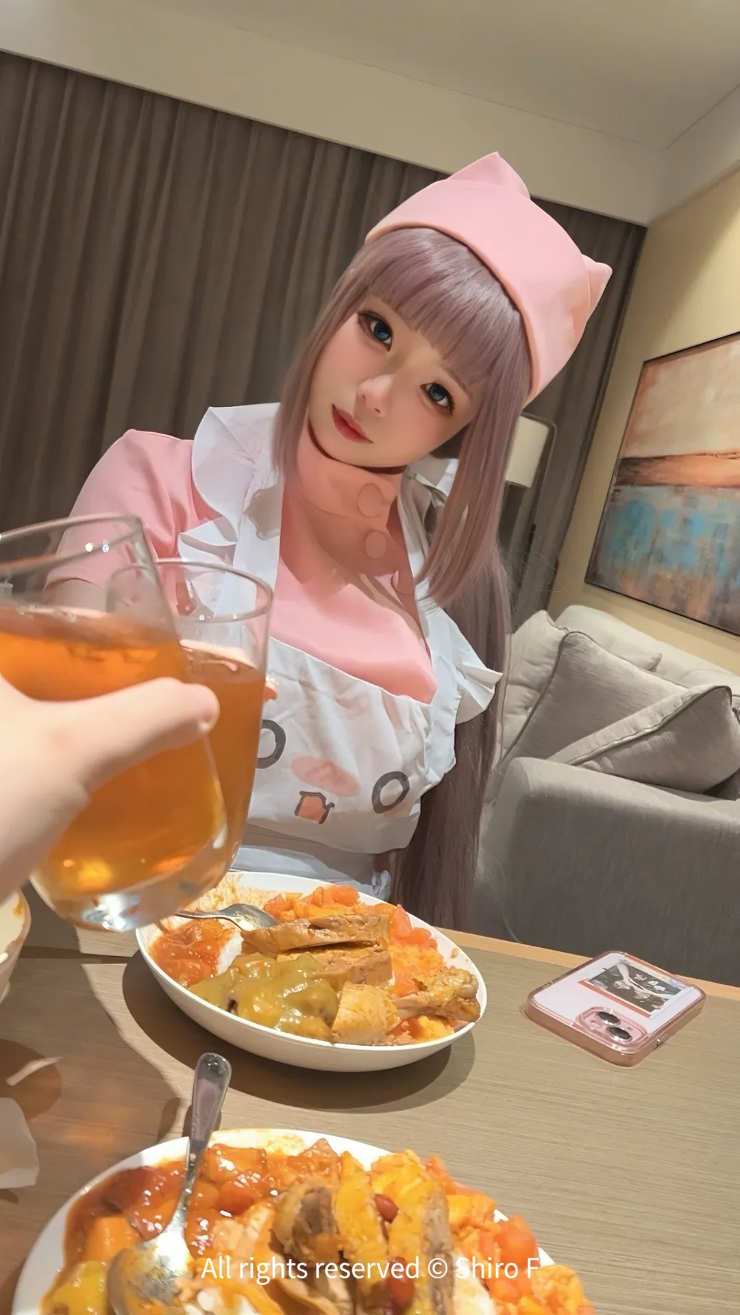 cosplay, 七濑恋cos, 夜勤病栋, 夜勤, 粉色护士服