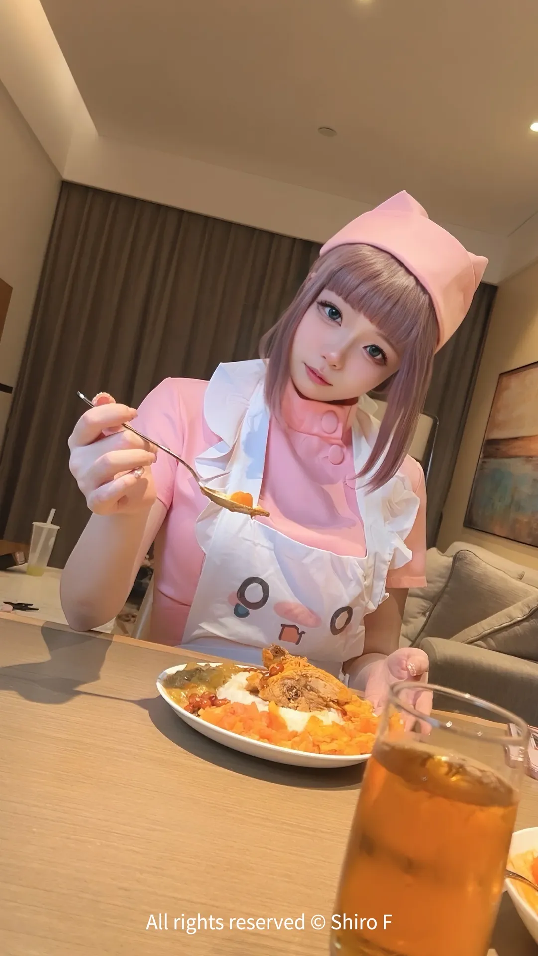 cosplay, 七濑恋cos, 夜勤病栋, 夜勤, 粉色护士服 - 第4张