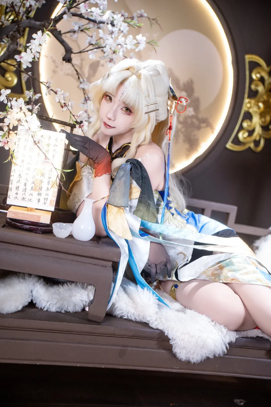 鸣潮, 二次元少女, cosplay摄影, 穗穗cos, 古典国风 - 第2张