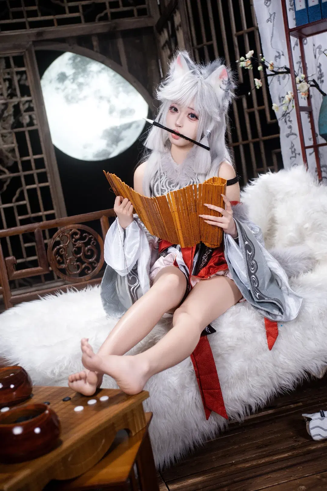 古风cos, 兽耳cos, 银月cos, 凡人修仙传, 韩立