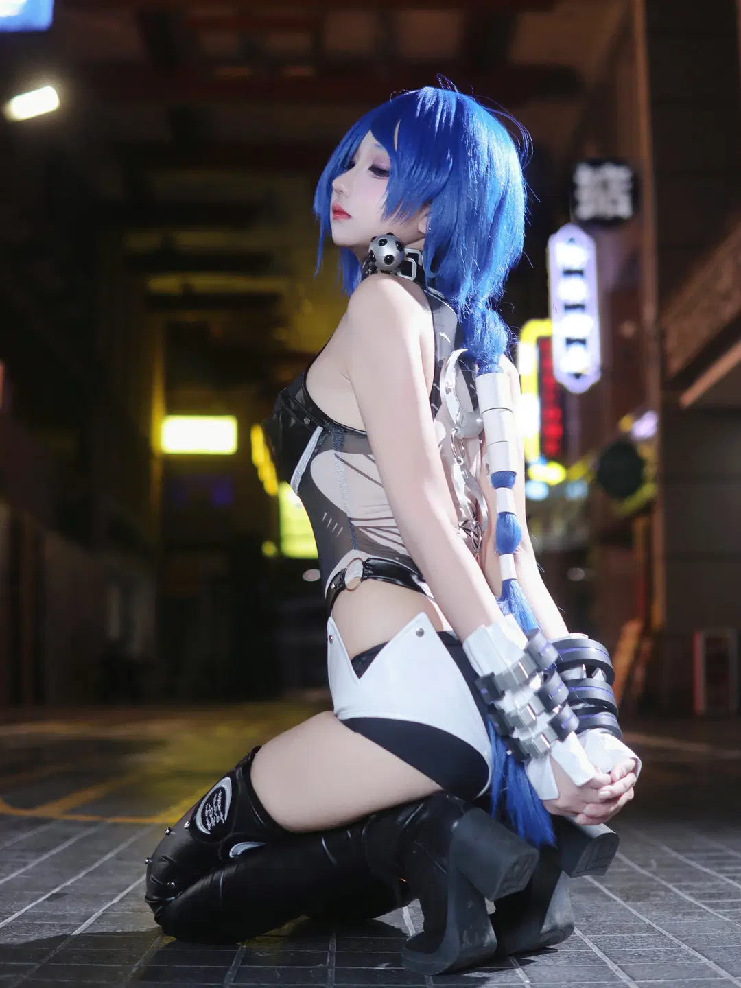 [Promeia cosplay] Zenless Zone Zero Nightscape Clashing with Techwear outfit by NEKO不是小小鹿 - Image 3