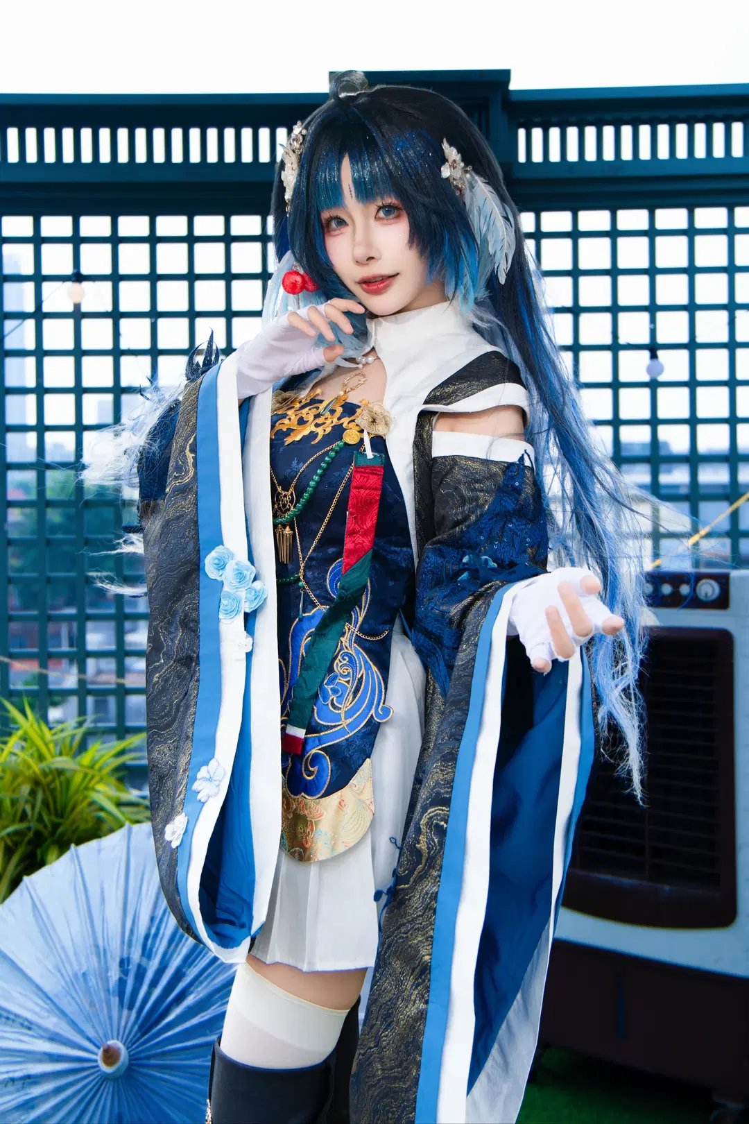 鳴潮, 中国風コスプレ, 秧秧コスプレ, ストッキング, 鳴潮 × 陶陶居 コラボレーション