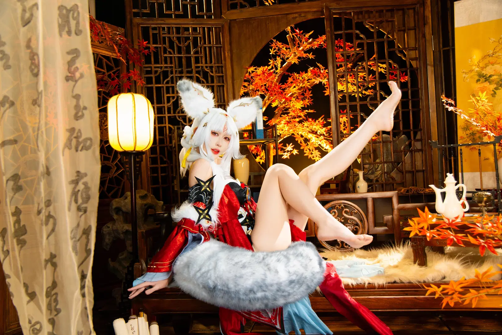 Wuthering Waves, Onee-san cosplay, Hsin cosplay, Wuthering Waves Hsin, Wuthering Waves: Prism's Illusion, Heart's Illumination