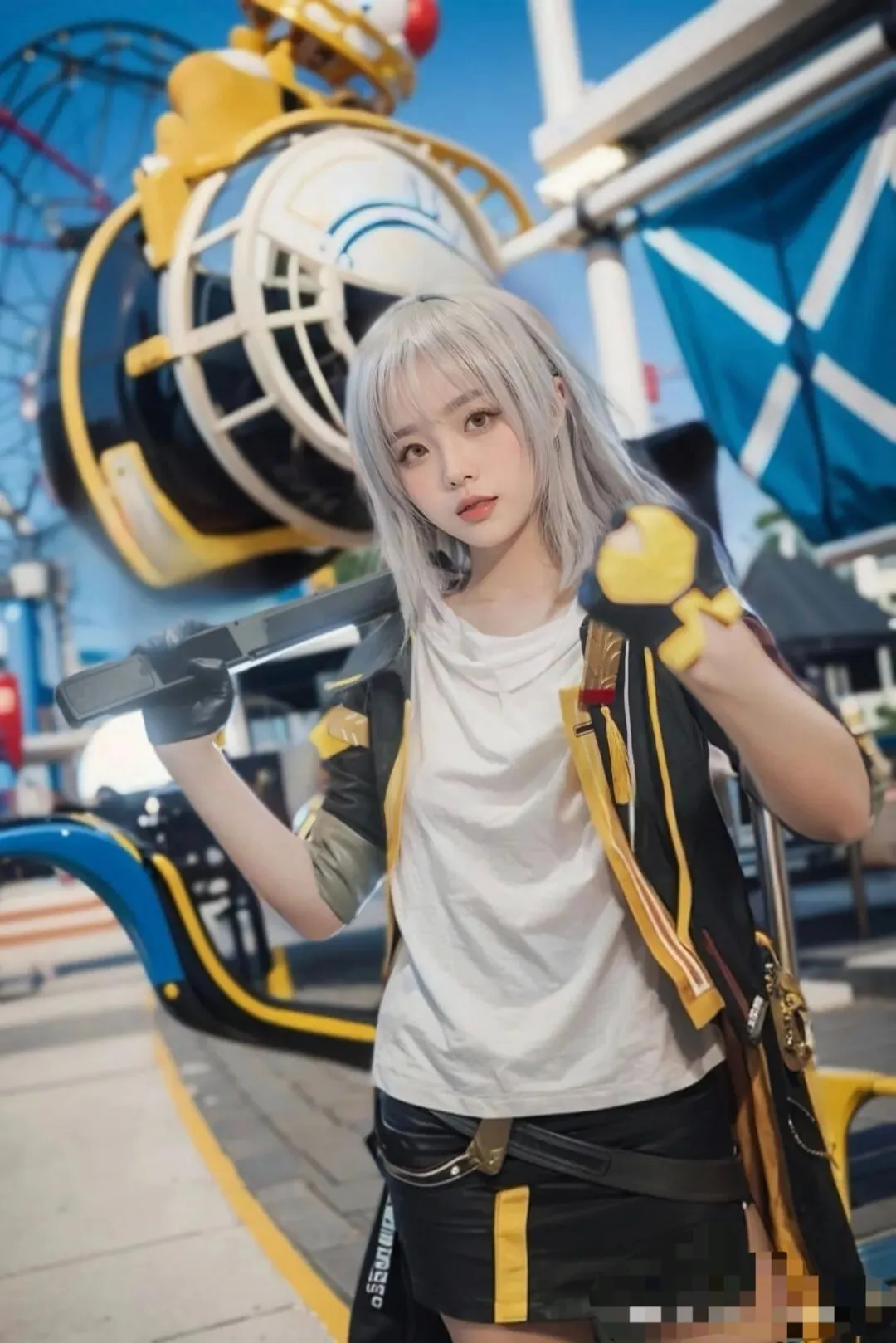 [Trailblazer cosplay] Honkai: Star Rail Trailblazer's Amusement park photography Check-in Photos by 小彭《星穹铁道》 - Image 3