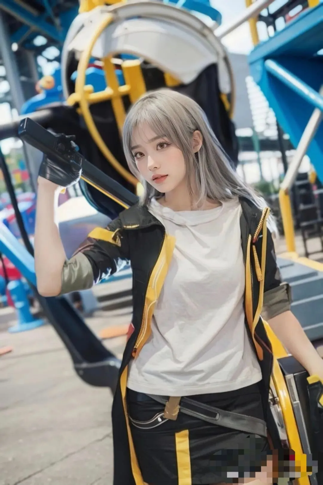 [Trailblazer cosplay] Honkai: Star Rail Trailblazer's Amusement park photography Check-in Photos by 小彭《星穹铁道》 - Image 4
