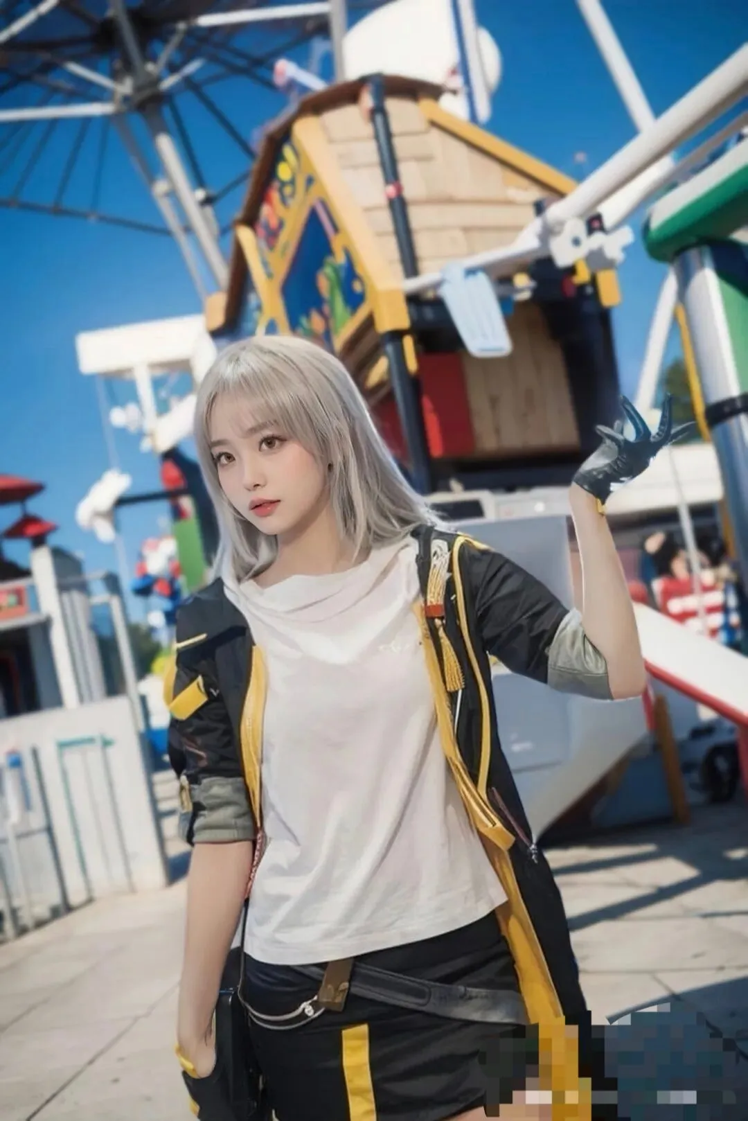 [Trailblazer cosplay] Honkai: Star Rail Trailblazer's Amusement park photography Check-in Photos by 小彭《星穹铁道》 - Image 5