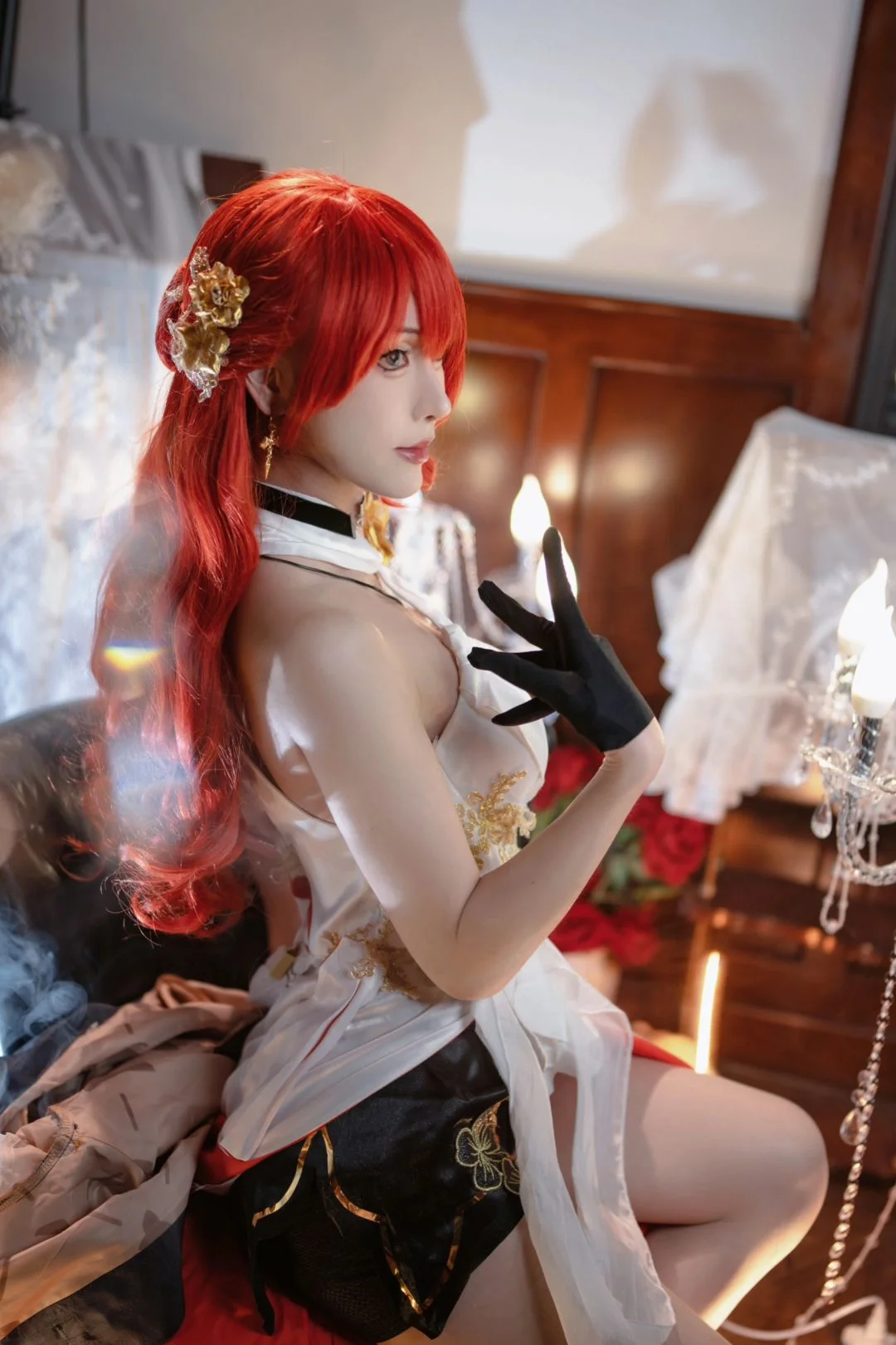 【姫子 コスプレ】星穹列車の気品と威厳、静寂に汽笛鳴り響く時 - 小彭《星穹铁道》 - 4枚目