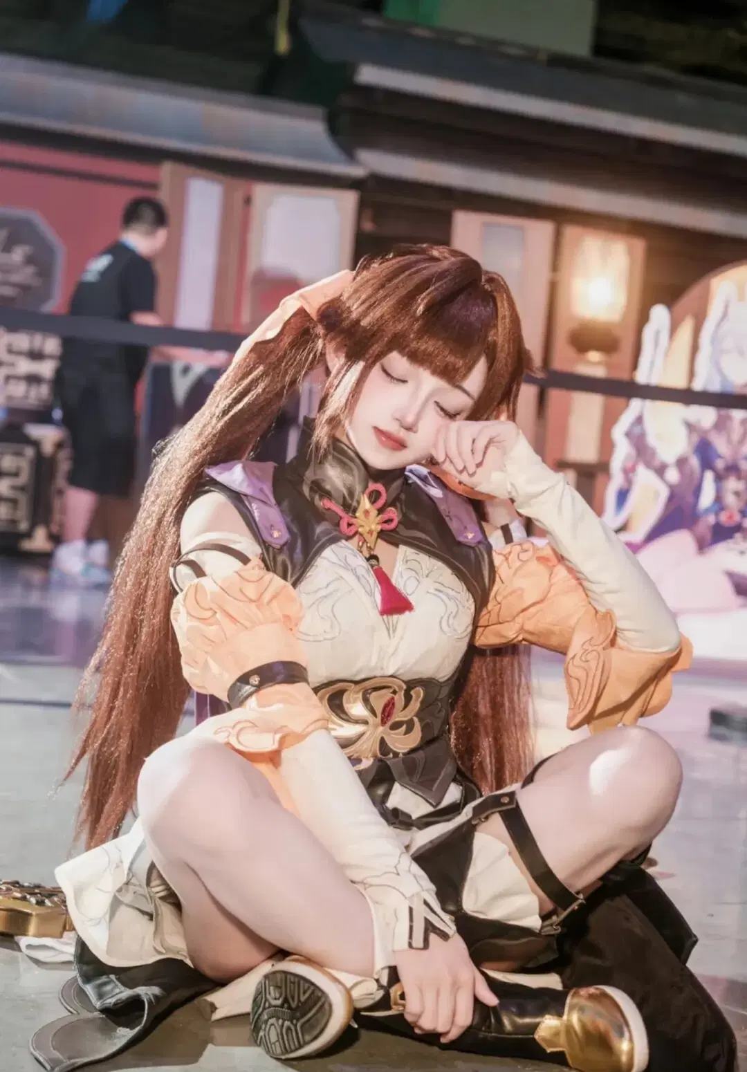 【素裳cos】崩壞星穹鐵道中俠氣與性感並存的動作分享 - 小彭《星穹铁道》 - 第2張