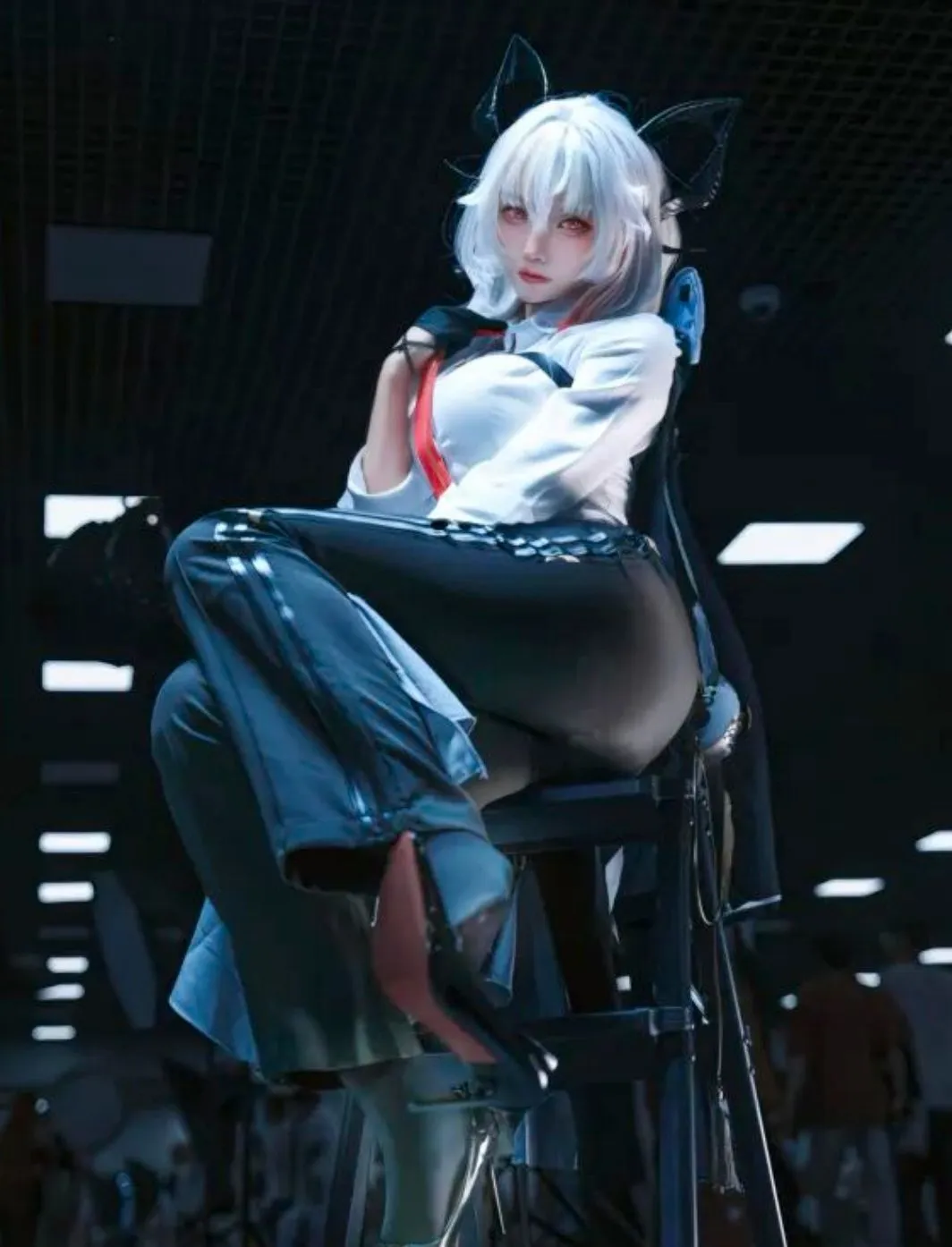 鸣潮, cosplay, 漫展摄影, 赞妮cos, 紧身裤